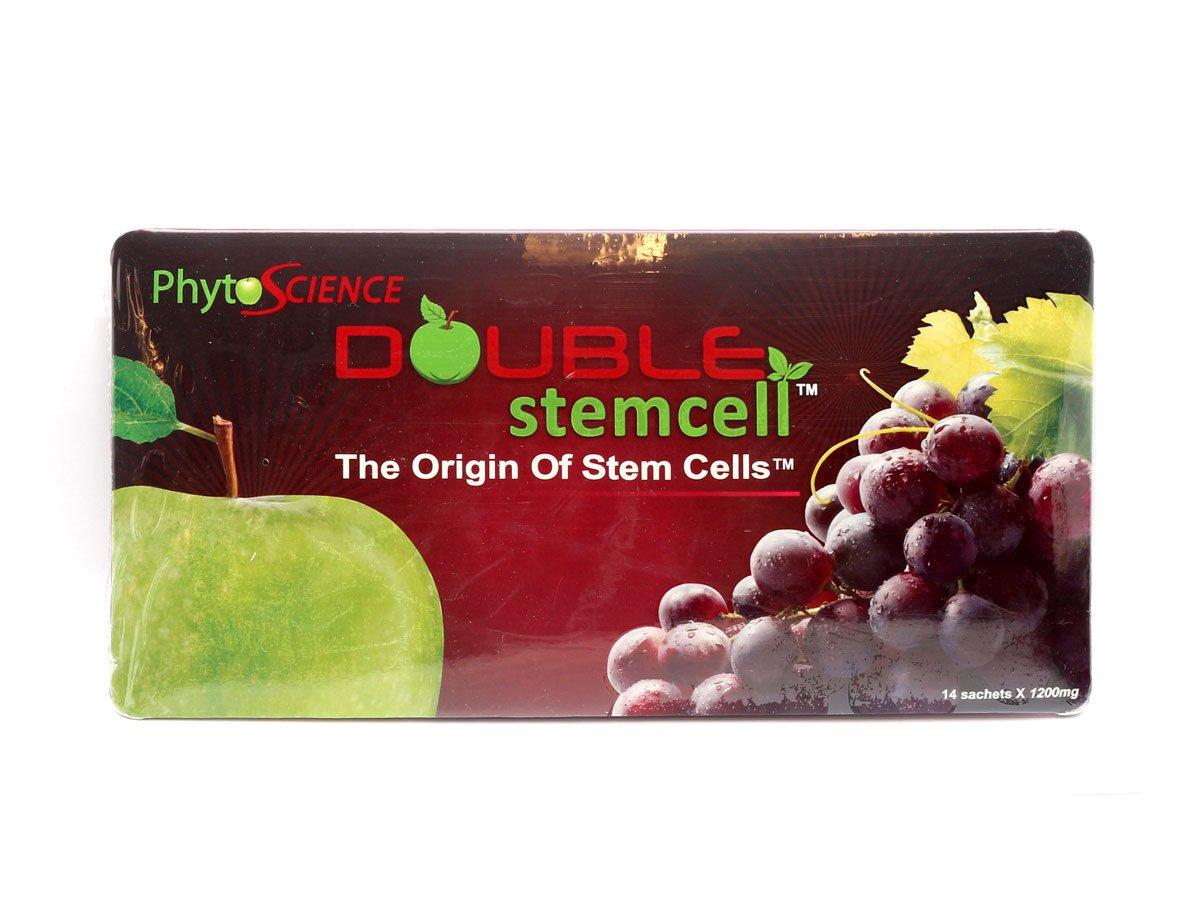 phytocelltec 10 Packs Phytoscience Double Stem Cell Anti Aging Acne Treatment Supplement Acai Berry Extract Blueberry Reduce Wrinkles Pores Pimples Fine Lines Skin Texture (14 Sachets/Pack)
