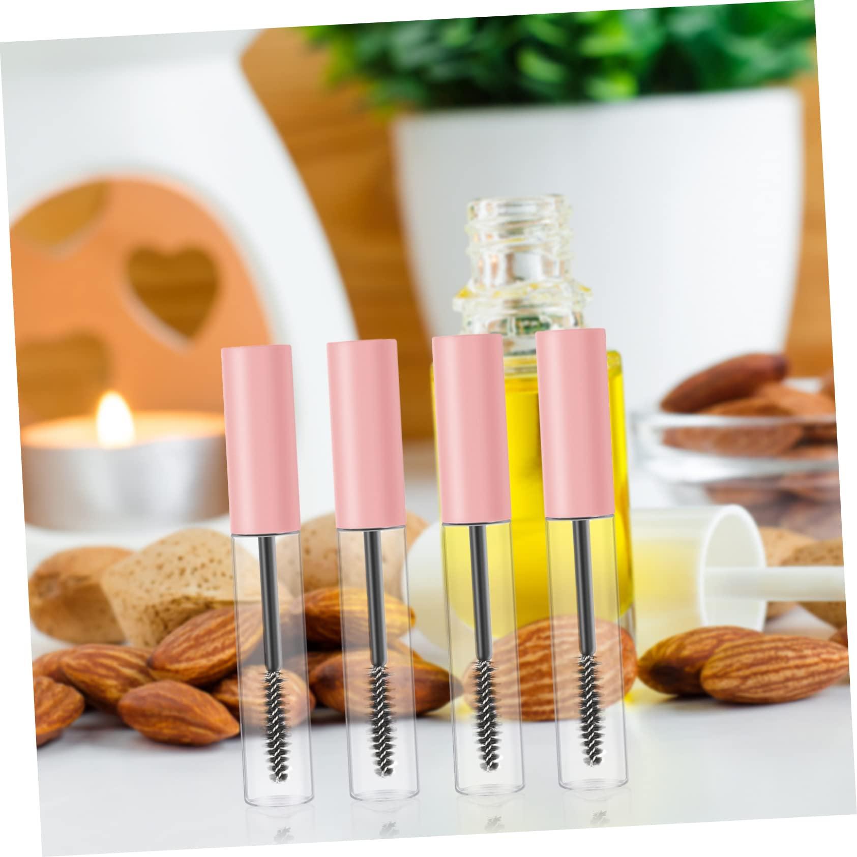 FOMIYES FOMIYES 10pcs Mascara Empty Tube Mascara Volume Mascara Tubes Empty Mascara Tube Clear Empty Eyelashes Mascara Tube Empty Eyelash Mascara Tube Refillable Empty Mascara Palette Plastic Pink
