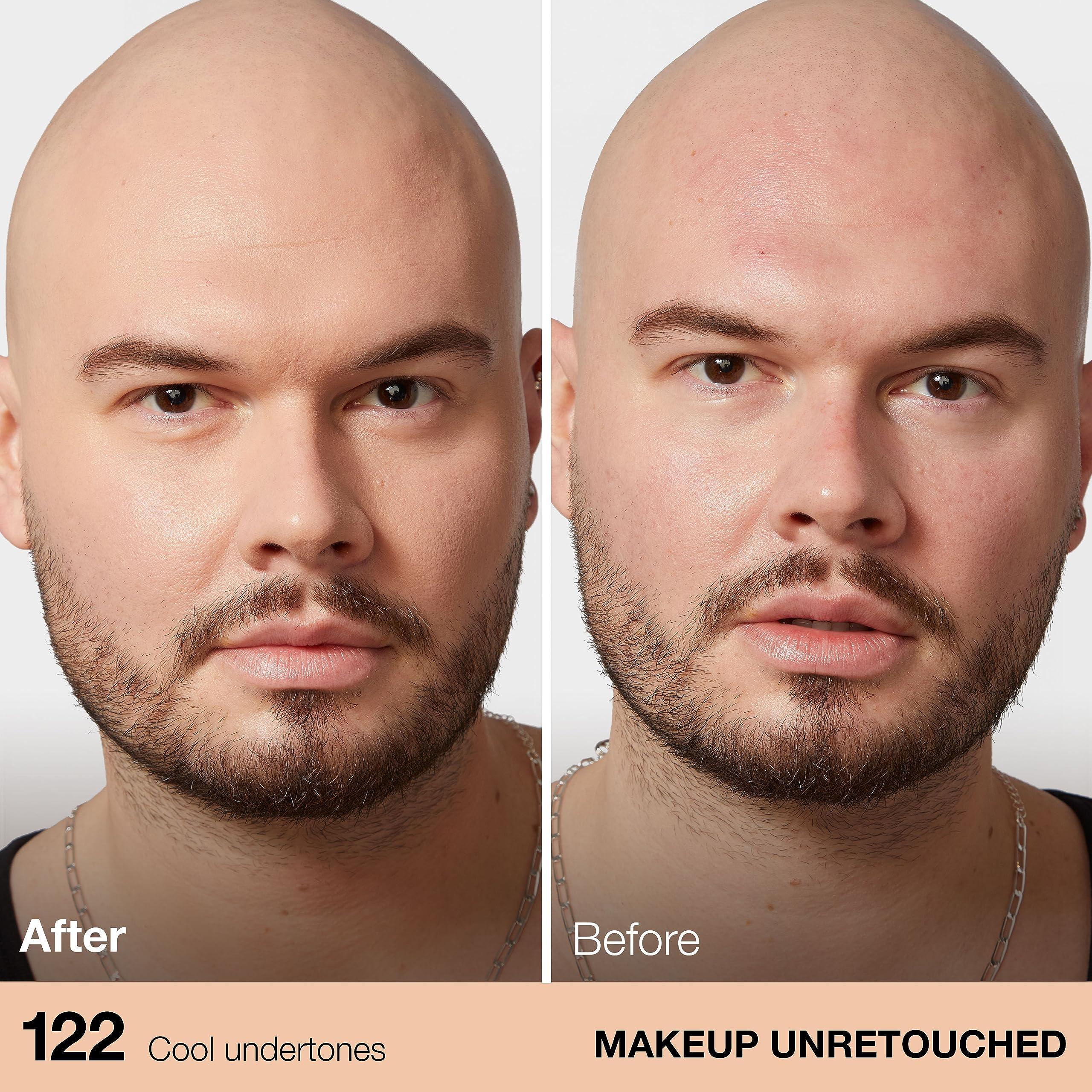 MAYBELLINE Maybelline Fit Me Matte + Poreless Liquid Foundation Makeup, Creamy Beige and Classic Ivory, 1 Count