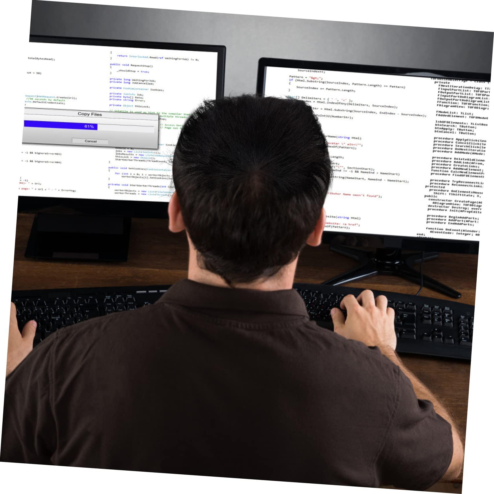 FOYTOKI FOYTOKI Fake Hair Tupe for Men Human Hair Extension Fashionable Bald Replacement Wig Piece