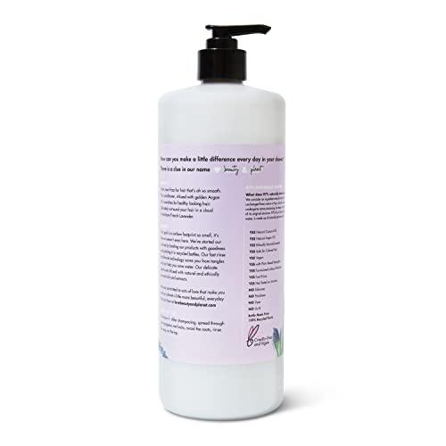 Love Beauty And Planet Love Beauty and Planet Smooth and Serene Dry Hair Conditioner Argan Oil & Lavender for Frizz Control Paraben Free, Silicone Free and Vegan Dry Hair Treatment 32.3 oz