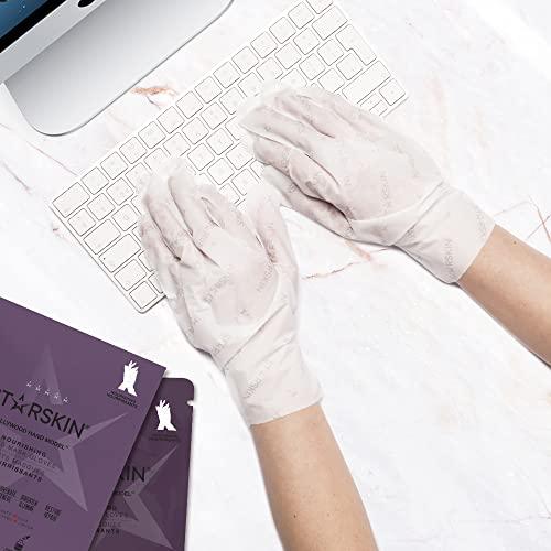 STARSKIN STARSKIN Nourishing Hand Mask, Award Winning Moisturizing Gloves with Shea Butter & Fruit Oils, Repairing, Softening, Hollywood Hand Model