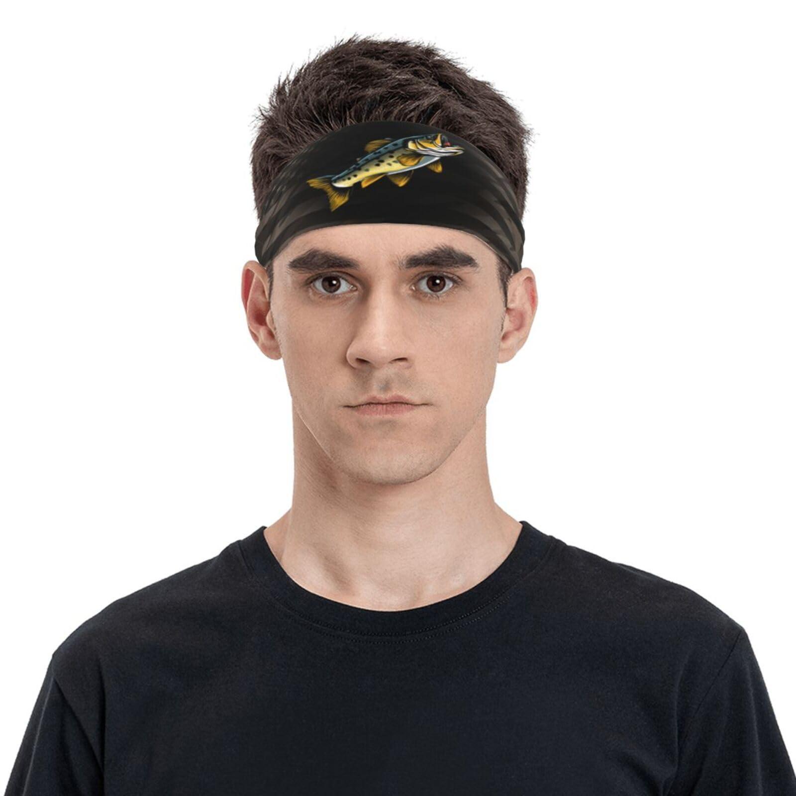 Piguncle Piguncle Pickerel Fish 3 Sports Sweatband Defense Zone: Premium Quality Headbands for Active Lifestyles