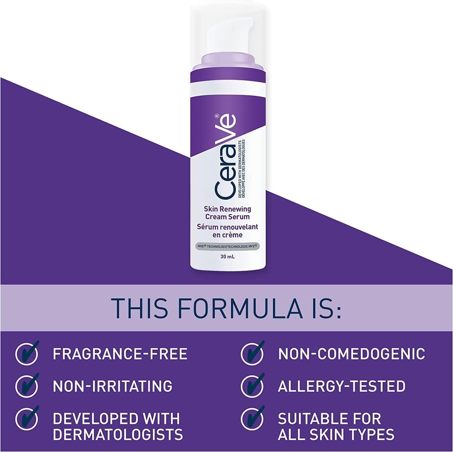 CeraVe Cerave Skin Renewing Cream Serum 1 Ounce