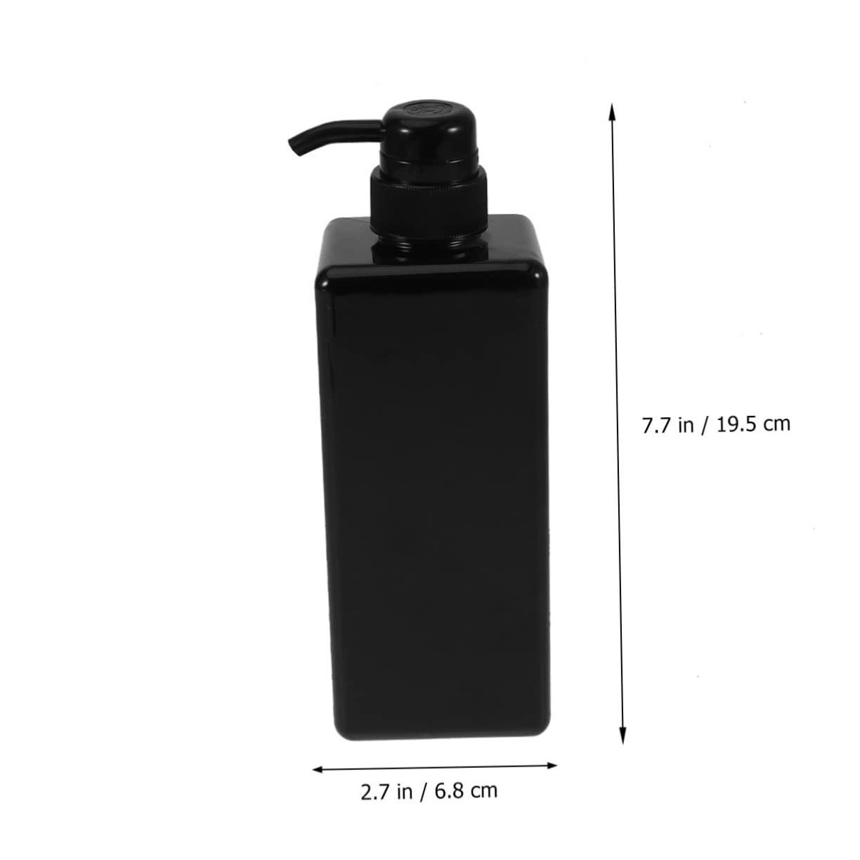 minkissy minkissy 650ml Portable Shampoo Bottles Pump Refillable Lotion Containers Safe Toiletries for Home Travel Hotel