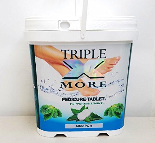 Cory Labs New Triple X MORE Pedicure Solution Tablets Mint - 5000ct