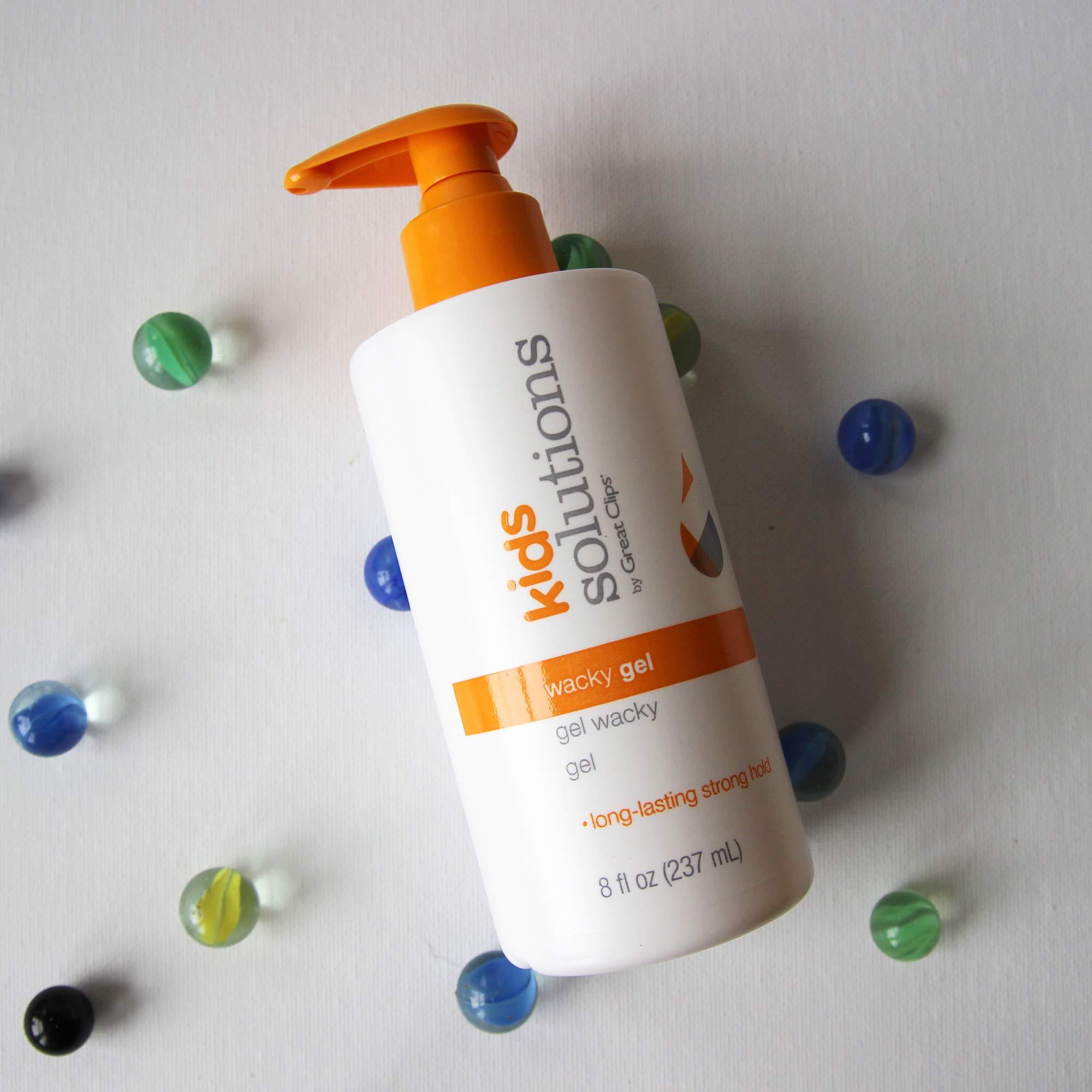 GREAT CLIPS GREAT CLIPS Solutions Kid\'s Wacky Gel, 8oz | Hair Gel Adds Structure & Shine | Recommended for Children Ages 4-10