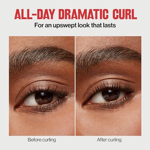 REVLON Revlon Extra Curl Lash Curler, Gives an All Day Dramatic Curl, with Finger Grips for a Non Slip Grip, Easy to Use, 1 Count (Pack of 2)