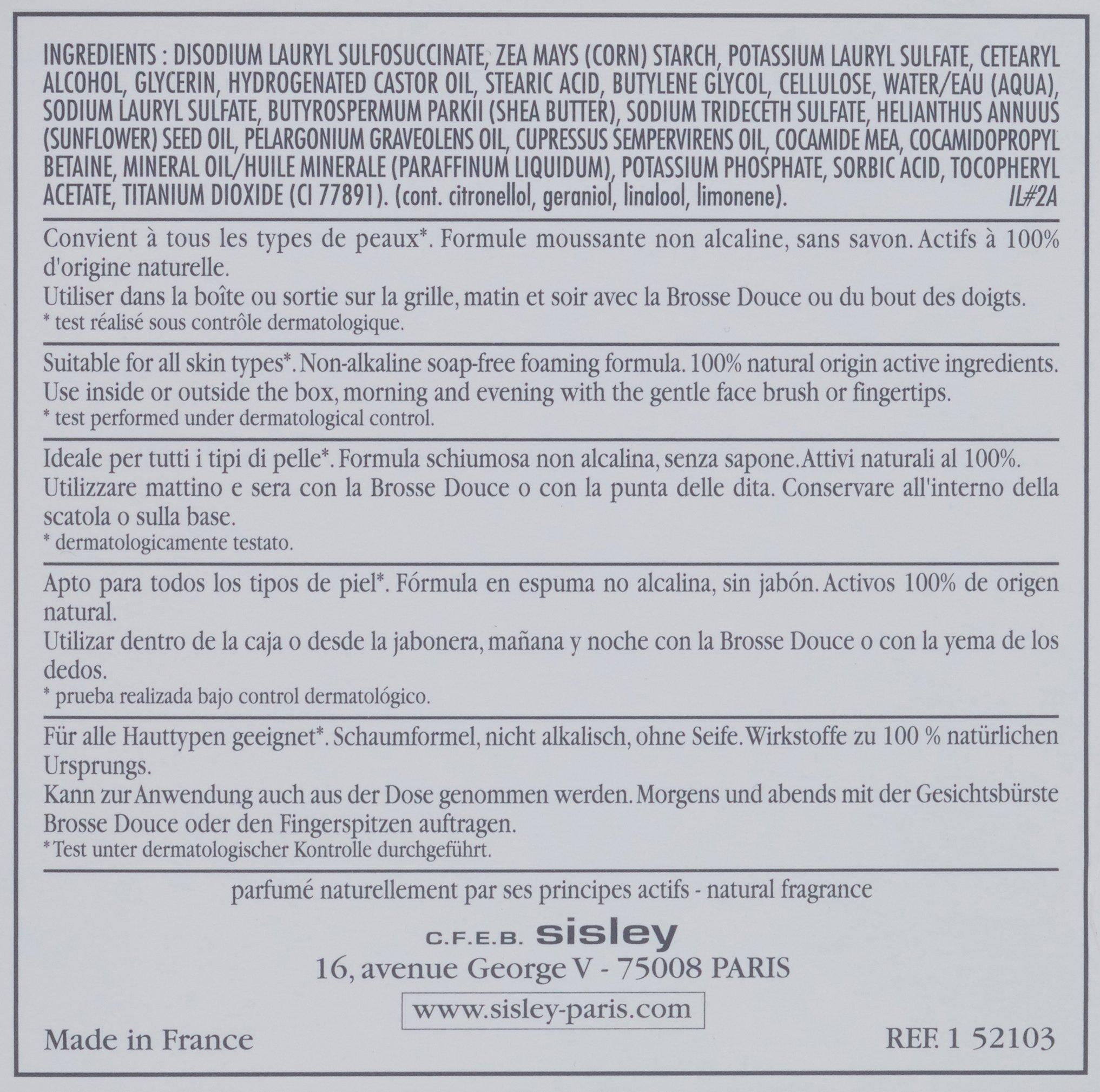 sisley paris Sisley Unisex Phyto Pate Moussante Soapless Gentle Foaming Cleanser, 2.9 Ounce