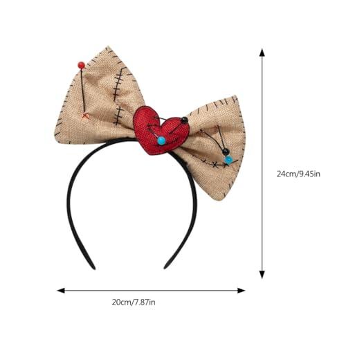 JSGHGDF JSGHGDF Masquerades Costume Bows Headband Necklace Adult Theme Party Subcultures Hairhoo