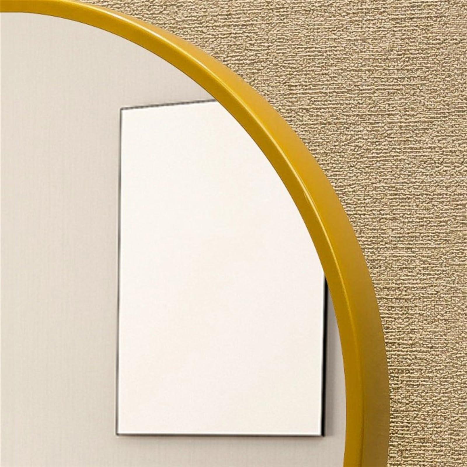 GLigeT GLigeT Vanity Mirror Modern Simple Makeup Mirror Bedroom Countertop Beauty Mirror Light Luxury Iron Large Dressing Mirror Household Cosmetic Mirror