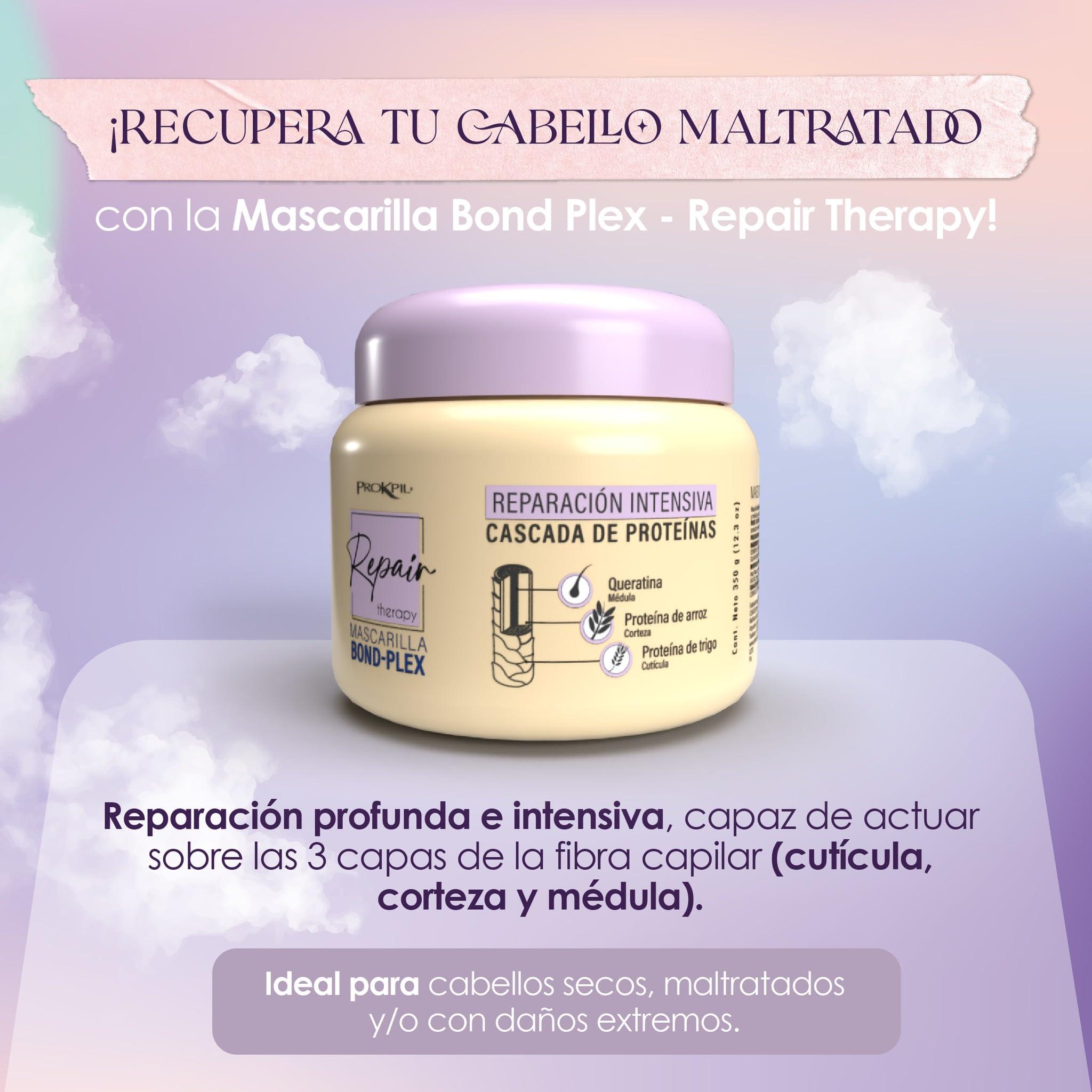Prokpil Prokpil Bond-Plex Repair Therapy Mask Intensive Hair Treatment Protein Cascade 12.3oz-350ml
