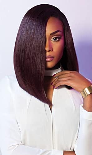 Outre PNY New Yaki Straight Style Human Hair Weaves - PNY NEW YAKI 14 Inch (BU)