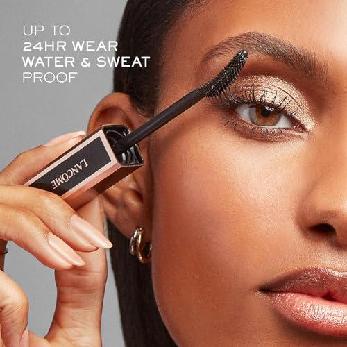 Lancôme Lash Idle Lash-Lifting & Volumizing Waterproof Mascara - Black Mascara for Instant Volume, Length & Lift - Smudge Proof & Up To 24H Wear - Black