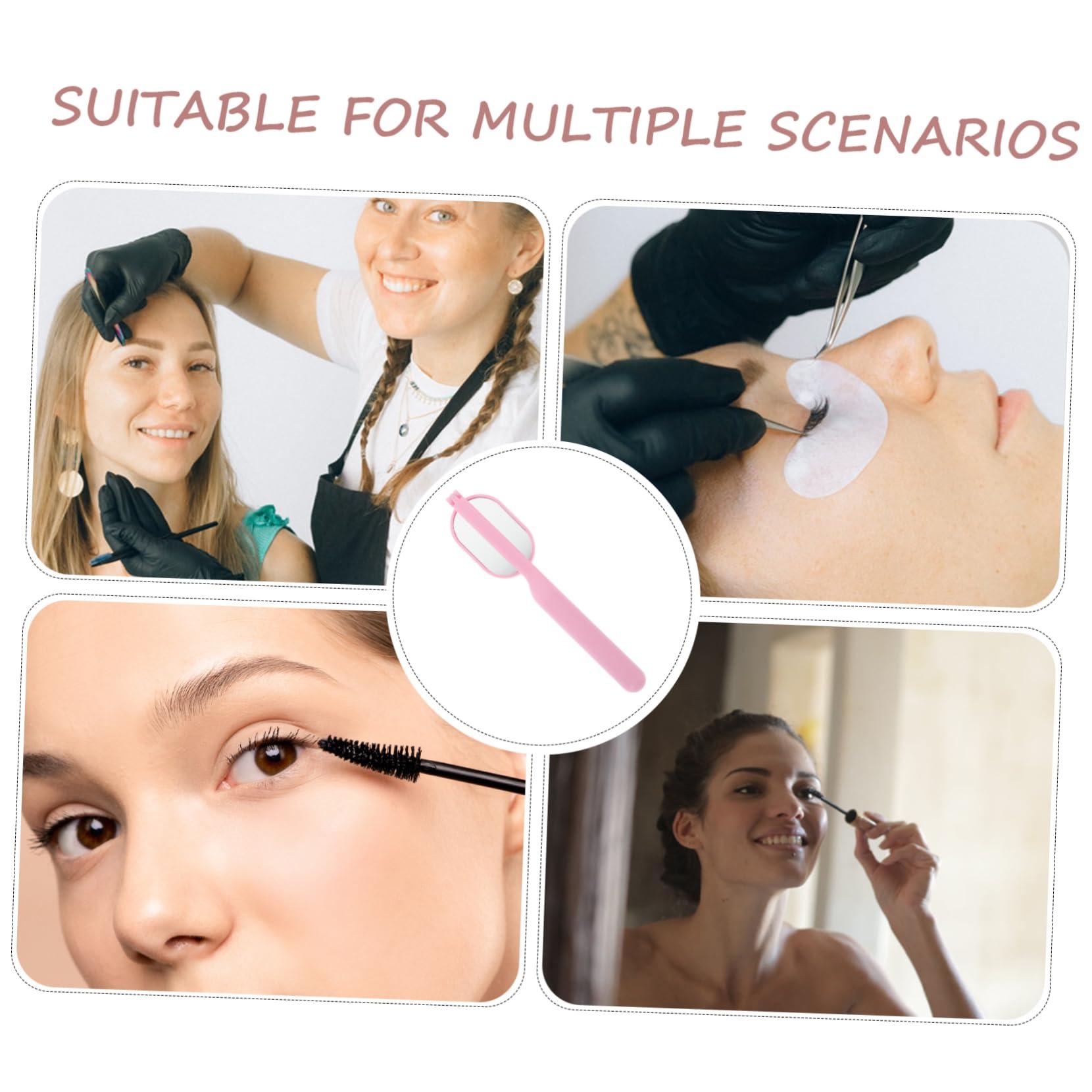 Beavorty Beavorty Eyelash Extension Inspection Mirror Portable for Personal or Professional Use