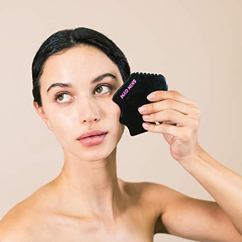 SKIN GYM Skin Gym Cleo Bian Stone Gua Sha Face Massager for Under Eye Bags, Puffy Eyes and Fine Lines Anti-Aging Face Lift Skin Care Beauty Tool