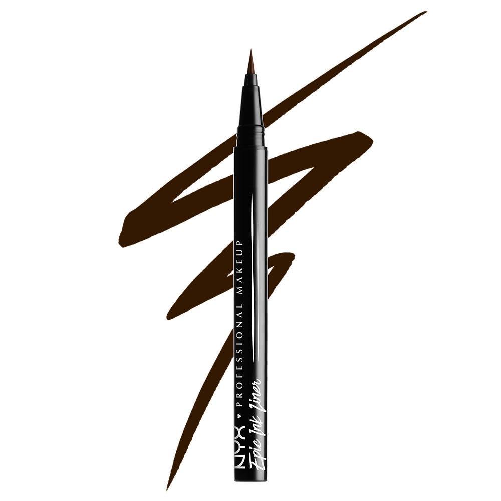 NYX PROFESSIONAL MAKEUP NYX Brown Epic Ink Liner & Quartz Queen Mechanical Eye Pencil Bundle