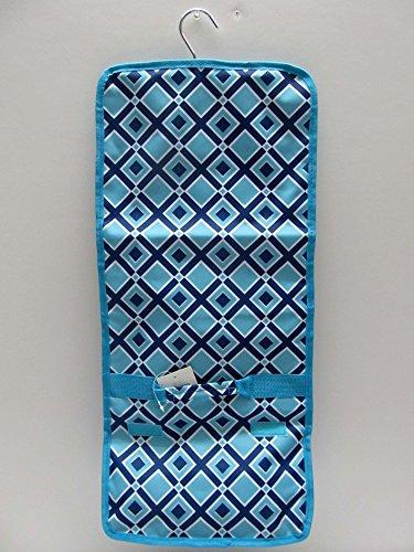 Chinoxia Cosmetic Organizer Travel Makeup Organizer Cosmetic Bag (Diamond Blue)