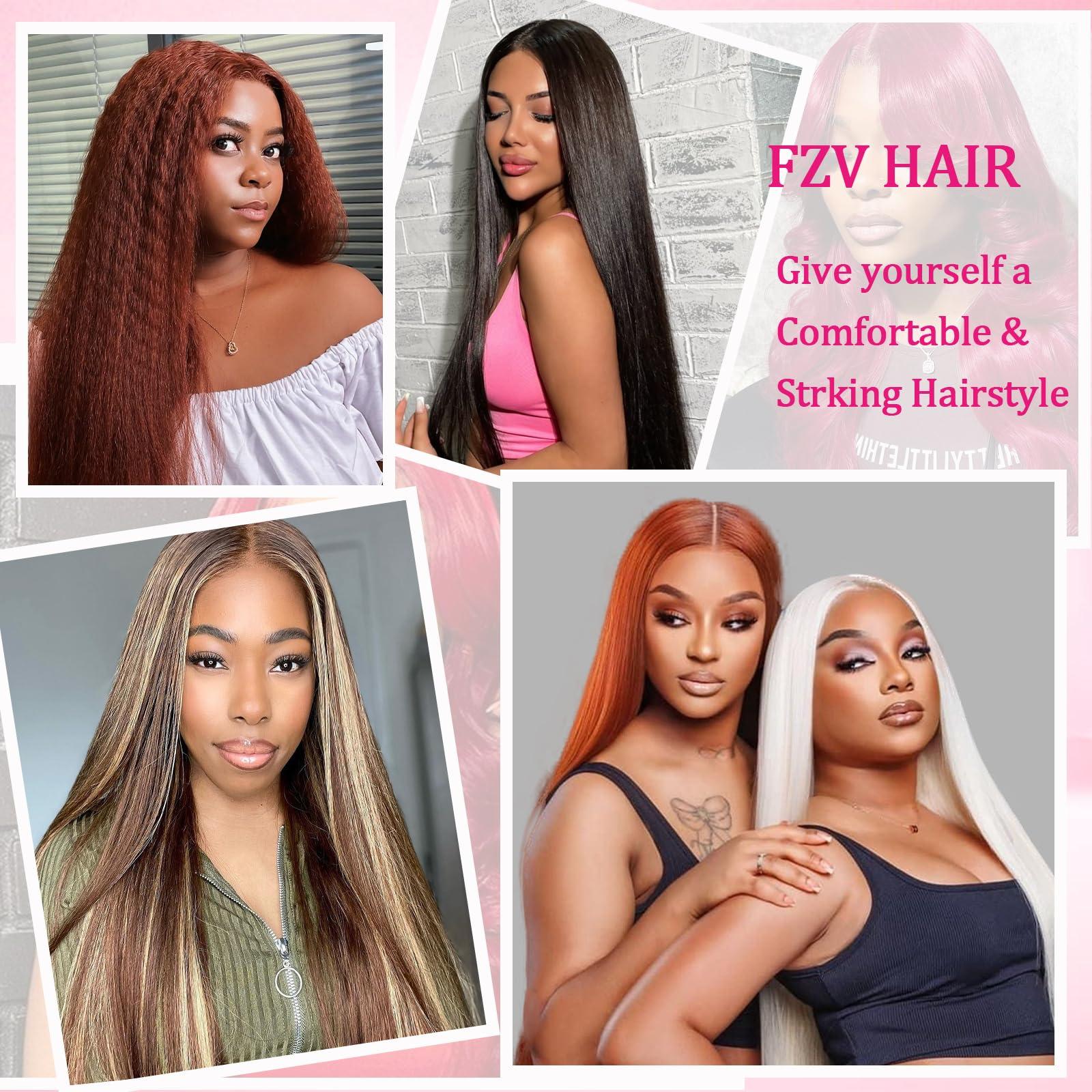 FZV Natural Black Hair Extensions Real Human Hair 24inch 125g 8pcs Remy Hair Extensions Clip in Human Hair Long Straight Natural Hair Clip Ins for Black Women Like Your Own Hair