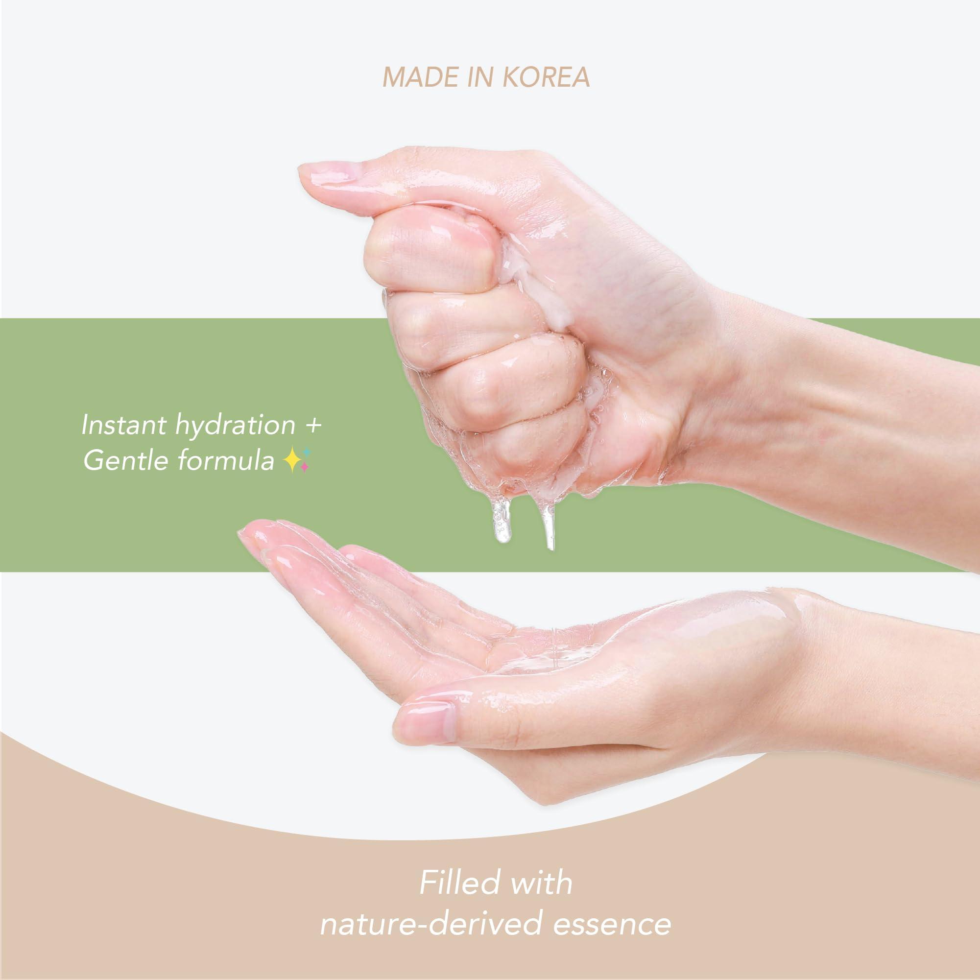 ORIGINAL DERMA BEAUTY ORIGINAL DERMA BEAUTY 24PK Cucumber Essence Face Masks for Skincare - Facial Sheet Mask Korean Skin Care