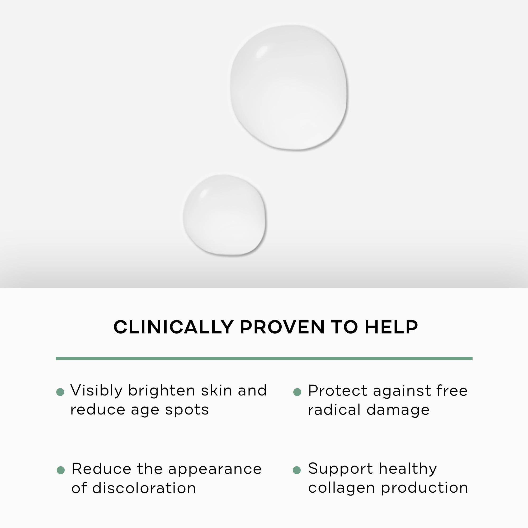 Replenix Replenix Vitamin C Pro Collagen Serum, Brightening Anti-Aging Face Treatment with Medical-Grade Antioxidants for Skin Discoloration (0.24 fl oz)