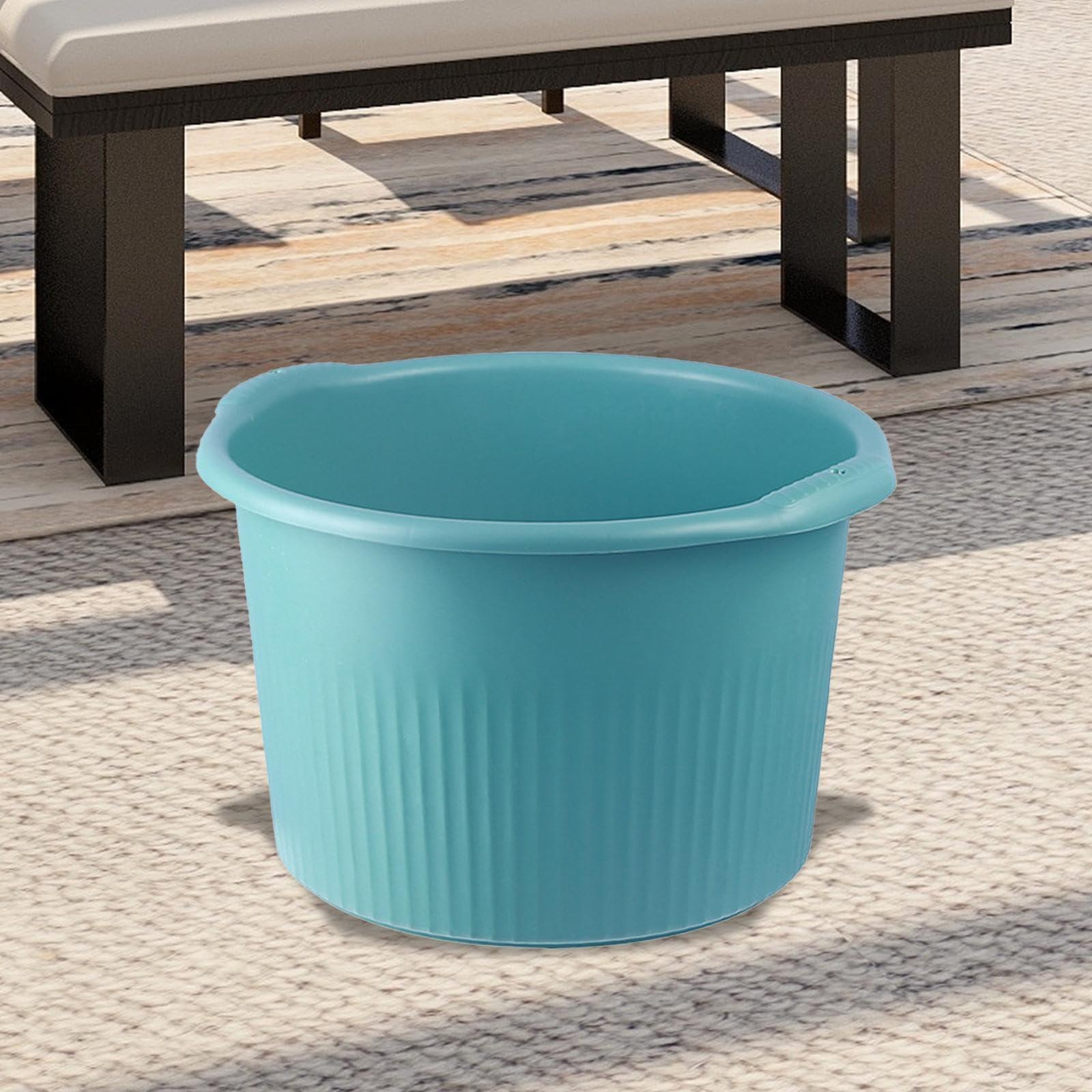 Generic Generic Foot Spa Tub for Rejuvenating Foot and Relaxation, Green, 28cmx24cm