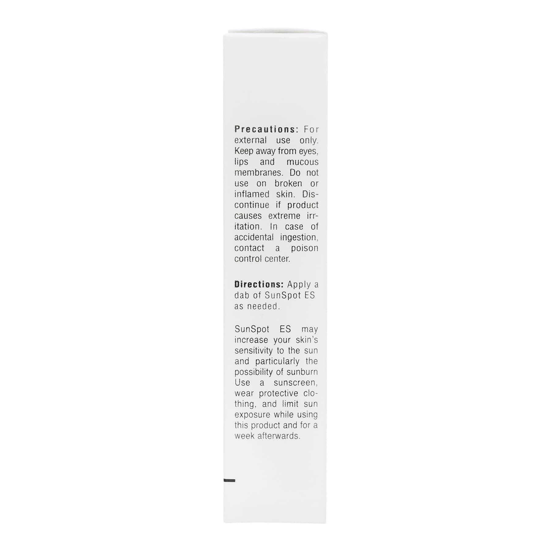 Lane Innovative Lane Innovative - SunSpot ES, Natural Exfoliating Gel, Skin Rejuvenating Ingredients, Including Aloe Vera and Tea Tree Oil (0.5 Ounce)