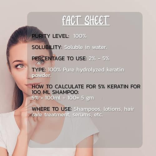 Generic LMP Pure Hydrolyzed Keratin Protein Powder 50gm