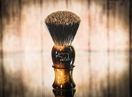Frank FS shaving Frank shaving Vintage Brown badger hair shaving brush knot size 24mm