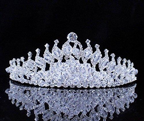 Tiara Delicate Austrian Crystal Rhinestone Tiara Crown Prom Headband Bridal T11999