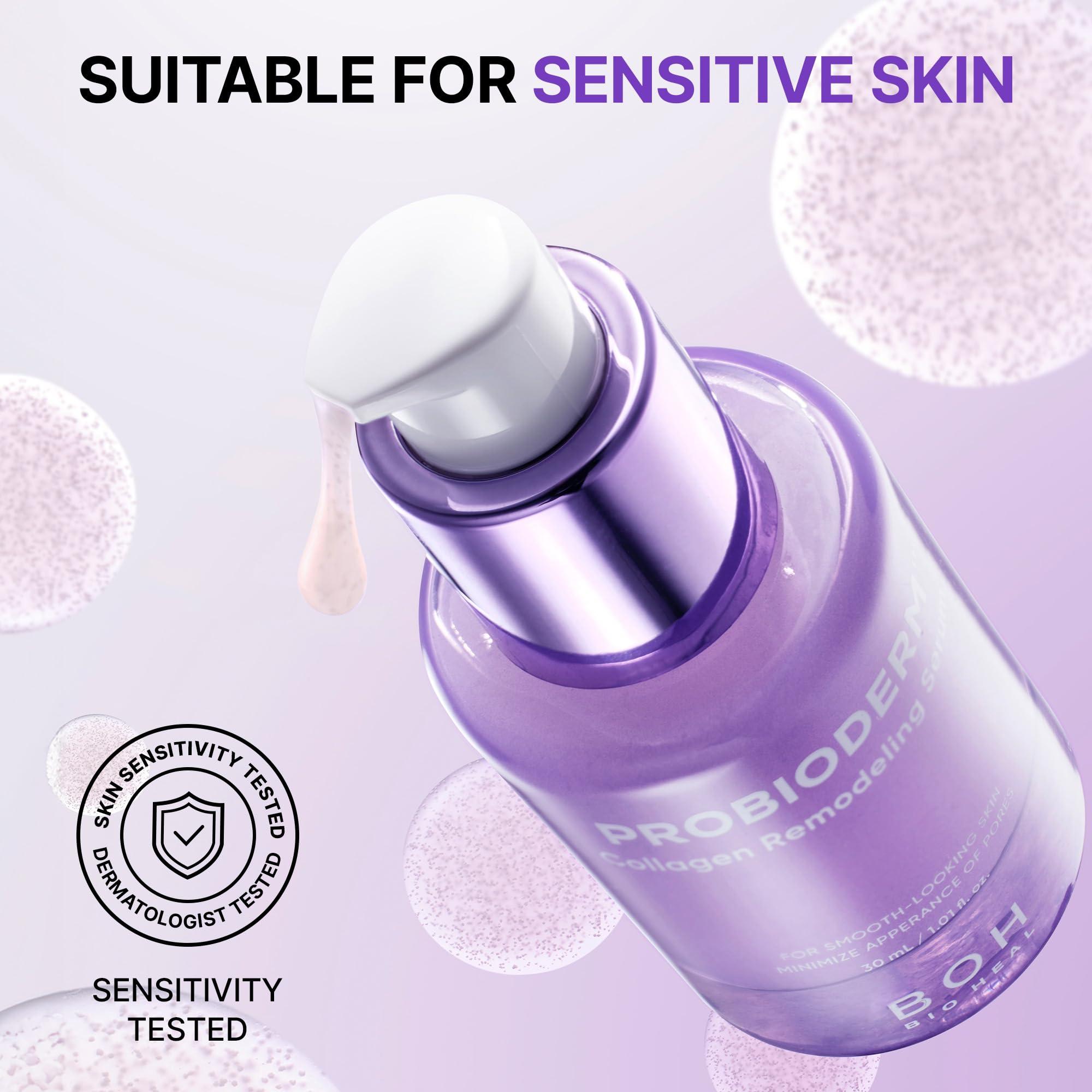BIOHEAL BOH BIOHEAL BOH Probioderm Collagen Remodeling Serum 1.01 fl oz (30 ml) | Skin Firming Serum with Collagen & 12 Peptides for Pore Tightening & Smoothing | Hydrating & Lifting for Daily Skincare