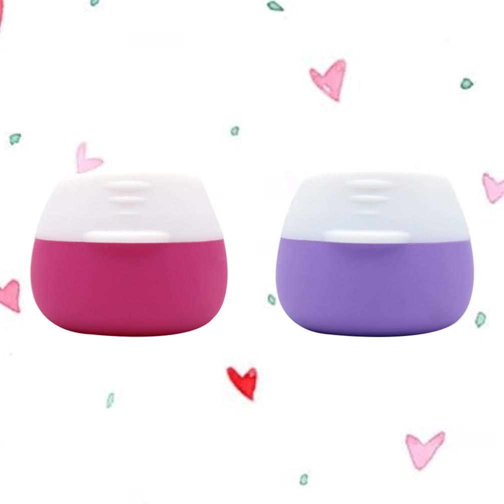 LALAFINA 2pcs Travel Bottles for Cosmetics Travel Bottles for Creams Travel Containers for Creams Refillable Cream Containers Cream Bottles