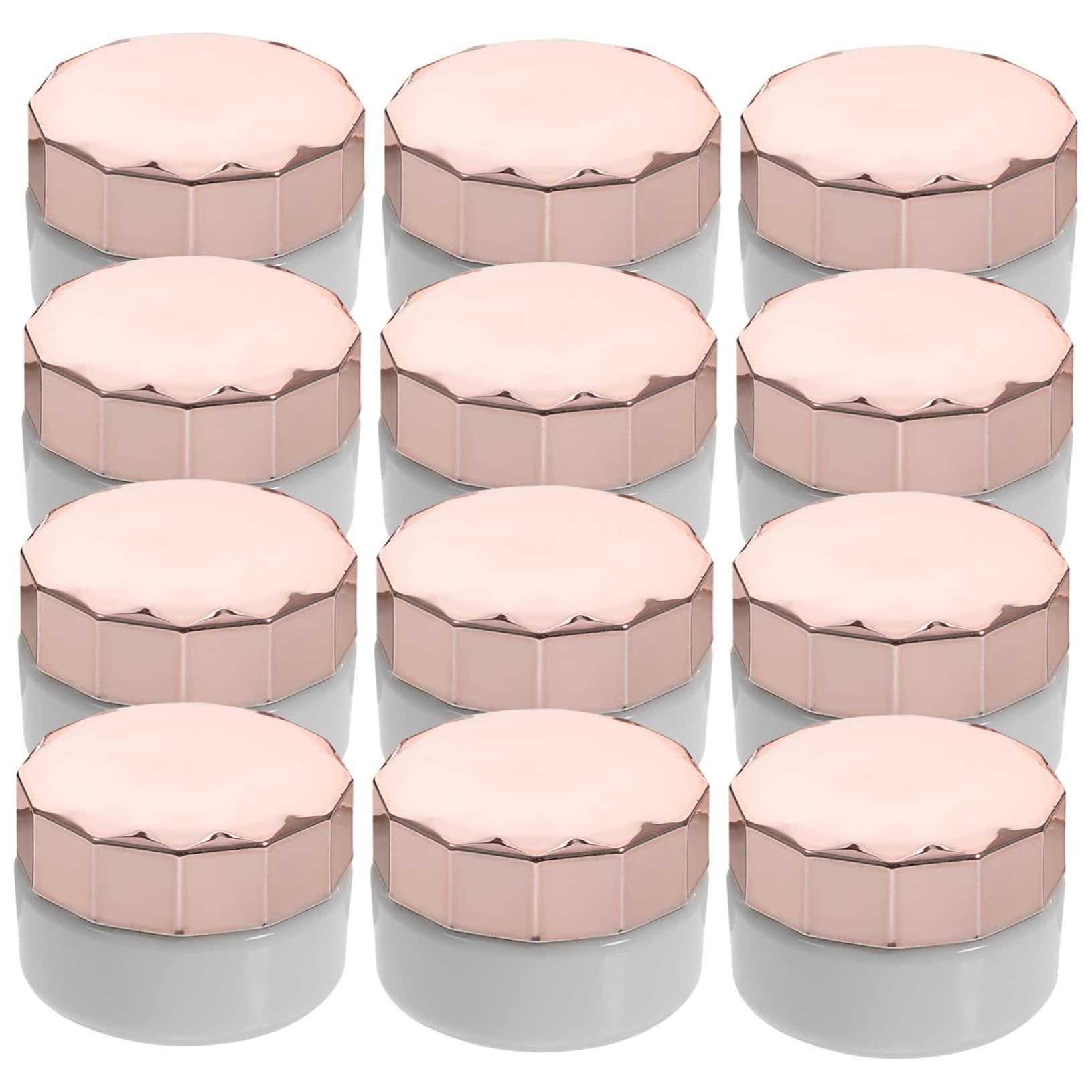 NOLITOY NOLITOY 36 Pcs Cream Box Moisturizer Dispenser Small Makeup Organizer Airless Pump Bottles Makeup Travel Containers Moisturizer Face Cream Plastic Refillable Jars for Cream Lotion