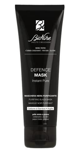 Bionike Instant Pure Masque Noir Purifying Defense Mask Mixed Fat Skin 75ml Bionike
