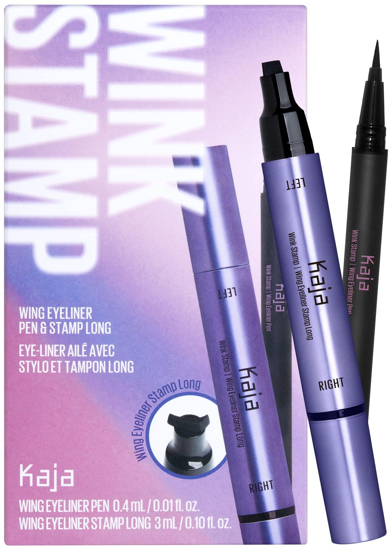 Kaja Kaja Winged Eyeliner & Pen - Wink Stamp + Wink Stamp Wing Eyeliner Pen & Stamp Long Bundle