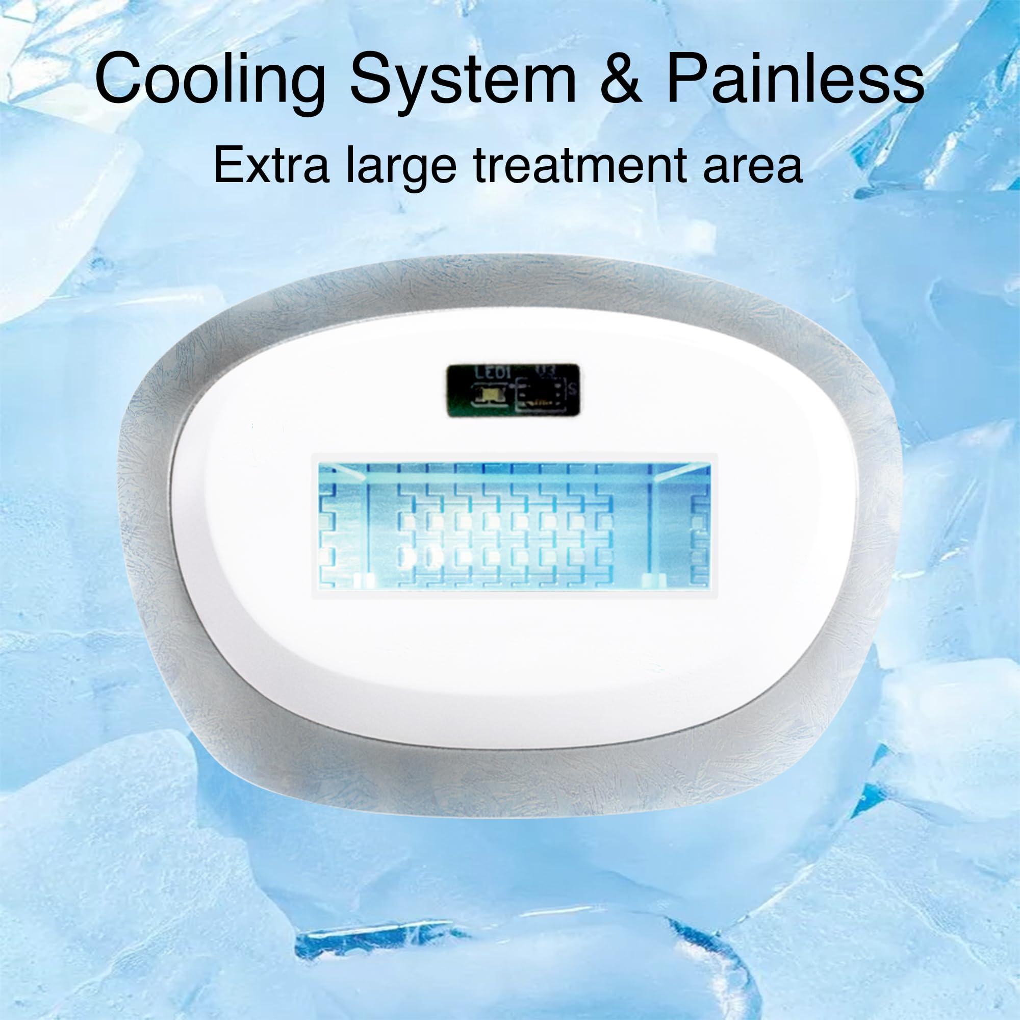 DermRays Upgrated Diode Laser Hair Removal for Dark Skin Tones, DermRays 1064nm Laser Hair Removal, Permanent Reduction in Hair Regrowth for Women and Men, V6S Suitable for Deep Skin Tone