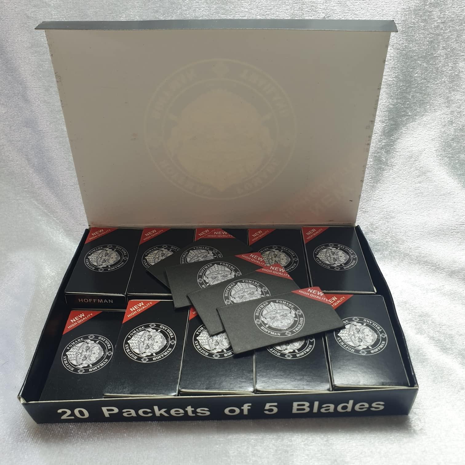 NinthAvenue Basics Double Edge Safety Razor Blades - (100 Count) Hi-Stainless Steel Razor Blades - Fits Most Safety Razors - Super Sharp for Close Shaves - Thailand Quality