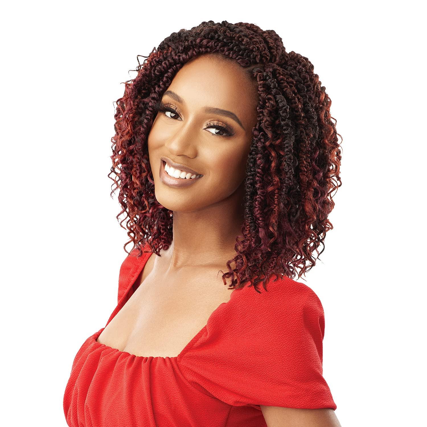 Outre Outre Crochet Braids X-Pression Twisted Up 2X Boho Wavy Bomb Twist 10" (1-pack, 1)