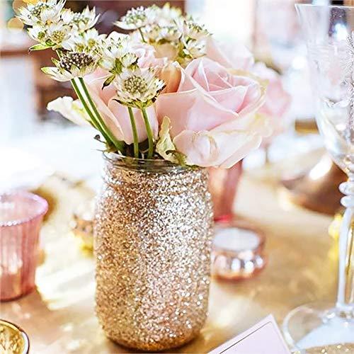 Hemway Hemway Eco Friendly Ultra Sparkle Glitter 100g / 3.5oz - Biodegradable Vegan Cosmetic Safe for Craft Face Hair Nail and Festival Makeup - Chunky (1/40" 0.025" 0.6mm) - Champagne Gold