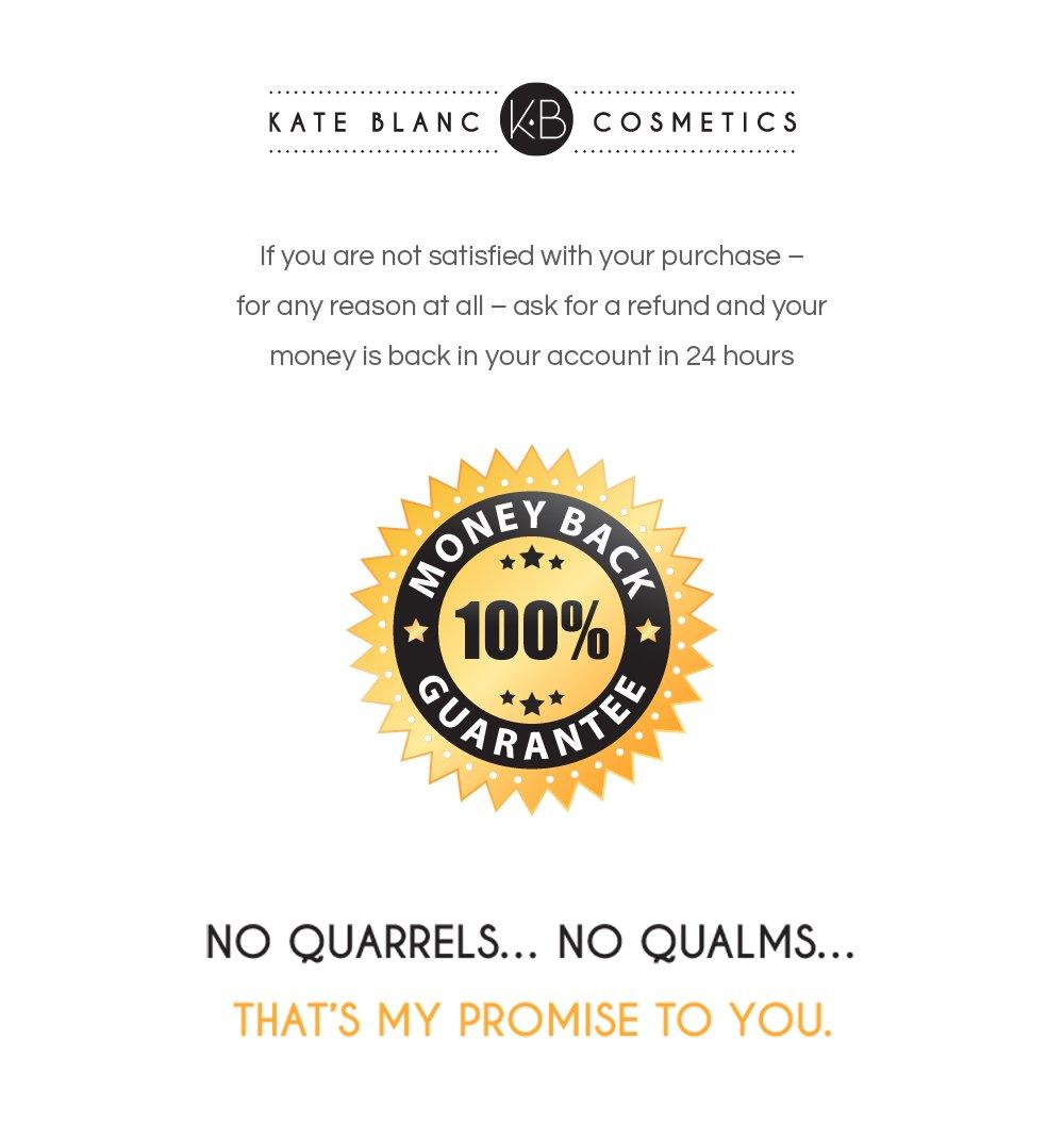 Kate Blanc Cosmetics Kate Blanc Cosmetics Organic Castor Oil (4oz). 100% Pure, Cold Pressed, Hexane Free in a Glass Bottle. Stimulate Growth for Eyelashes, Eyebrows, Hair. Skin Moisturizer & Oil Cleanse with Starter Kit