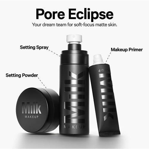 Milk Makeup Milk Makeup Pore Eclipse Matte Translucent Setting Powder, Translucent Rich Deep - 0.55 oz - Sets Makeup for Up to 16 Hours, Blurs Pores and Fine Lines & Controls Shine - Vegan & Cruelty Free