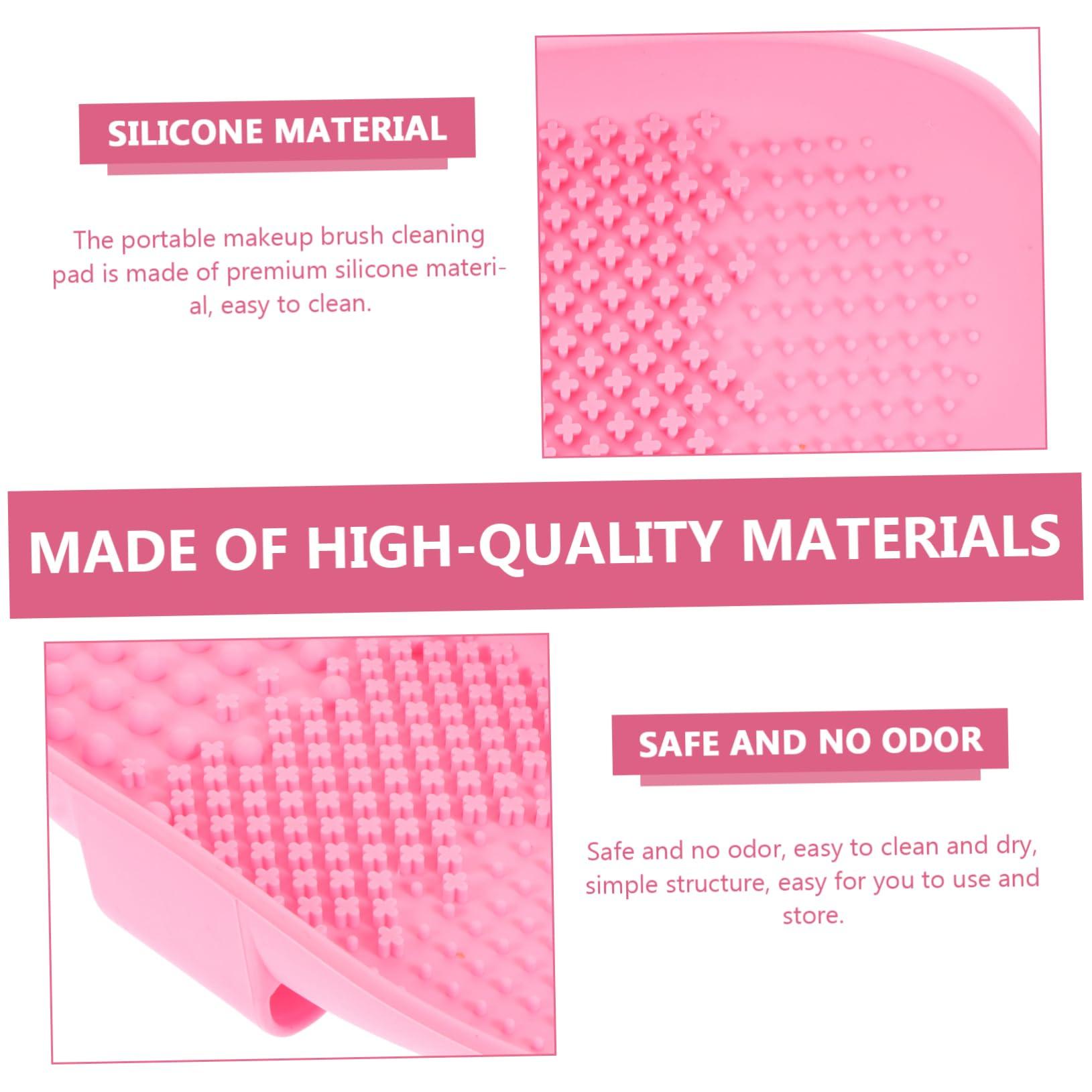 Beatifufu Beatifufu Makeup Brush Cleaning Pads Brush Rinsing Mats for Easy Makeup Brush Cleaner Soft and Durable Brush Washing Mat