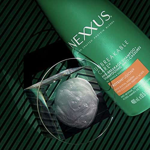 Nexxus Nexxus Unbreakable Care Anti-Breakage Shampoo With Keratin, Collagen, Biotin For Fine And Thin Hair Sulfate Free Shampoo 13.5 oz