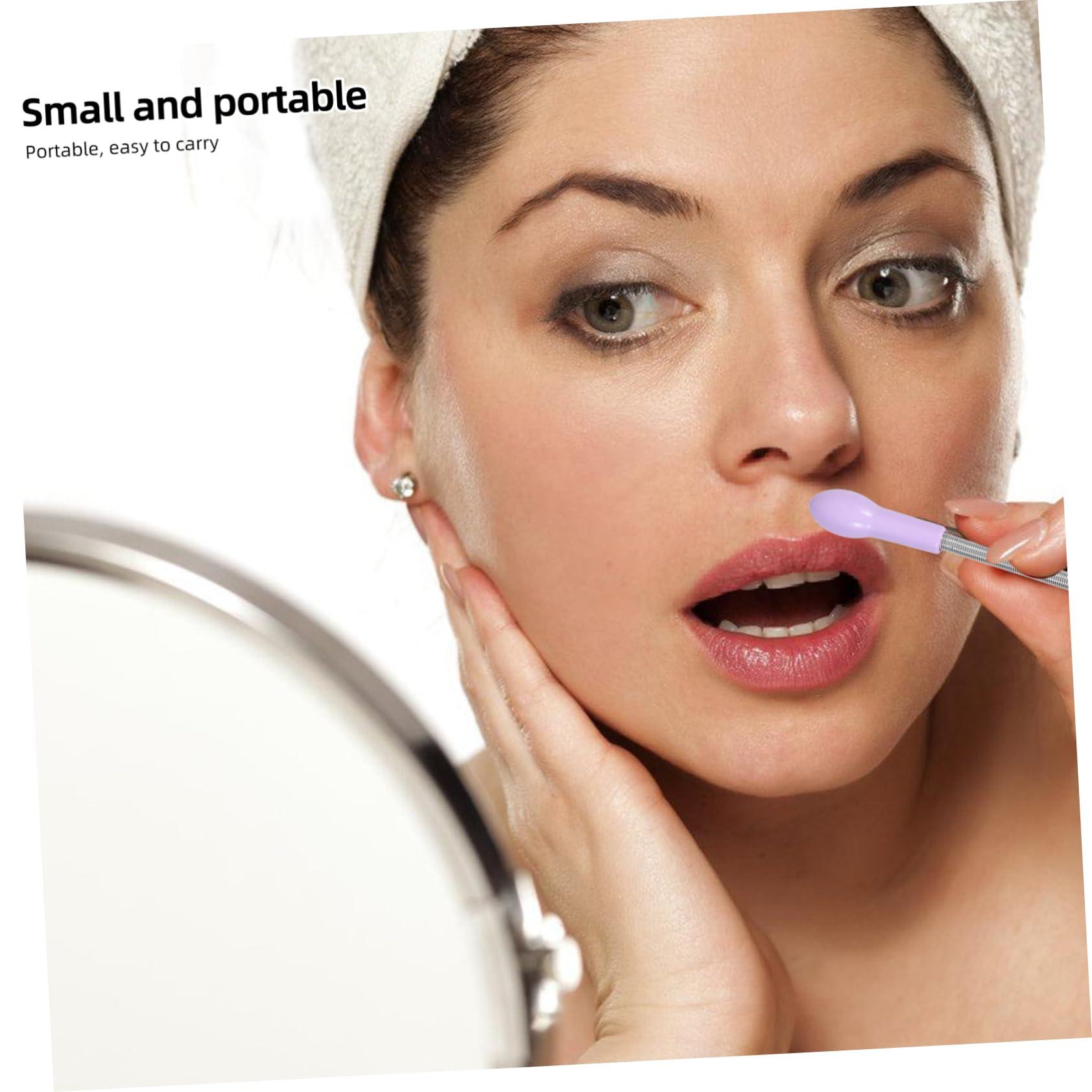 BIUDECO BIUDECO 2pcs Hair Removal Eyebrow Face Epilator Spring Face Hair Remover Holder Eyebrow Threading Spring Epilator Spring Stick Lip Threading Hair Remover Facial Hair Remover Spring Device