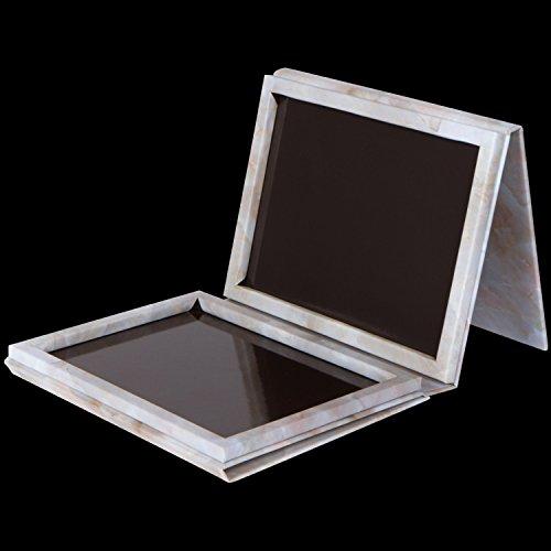 Adept Cosmetics Adept Cosmetics Marble Extra Large Empty Magnetic Makeup Palette Holds 70 Standard Magnetic Eyeshadows. Depot your Highlighters, Blushes, Powders and more