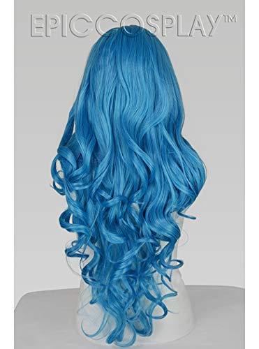 EpicCosplay EpicCosplay® Daphne Long Wavy Wigs (Teal Blue Mix)