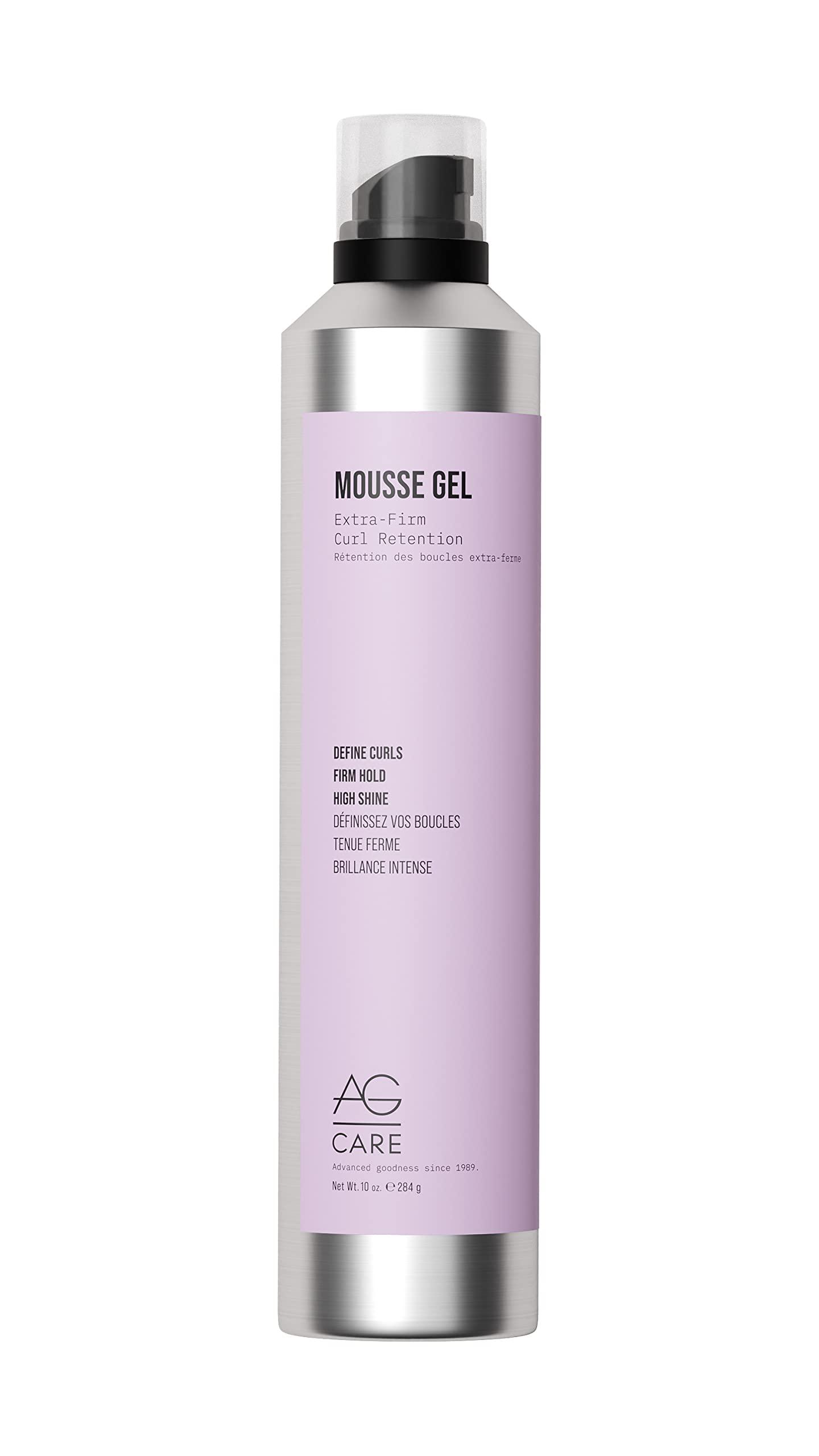 AG Care AG Care Mousse Gel Extra-Firm Curl Retention, 10 Fl Oz (US)