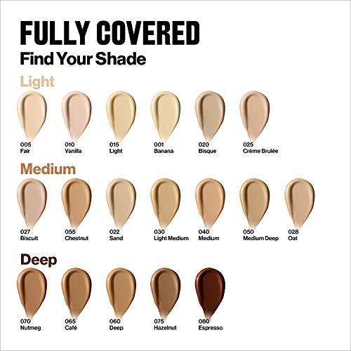 REVLON Revlon ColorStay Concealer, Longwearing Full Coverage Color Correcting Makeup, 028 Oat, 0.21 oz