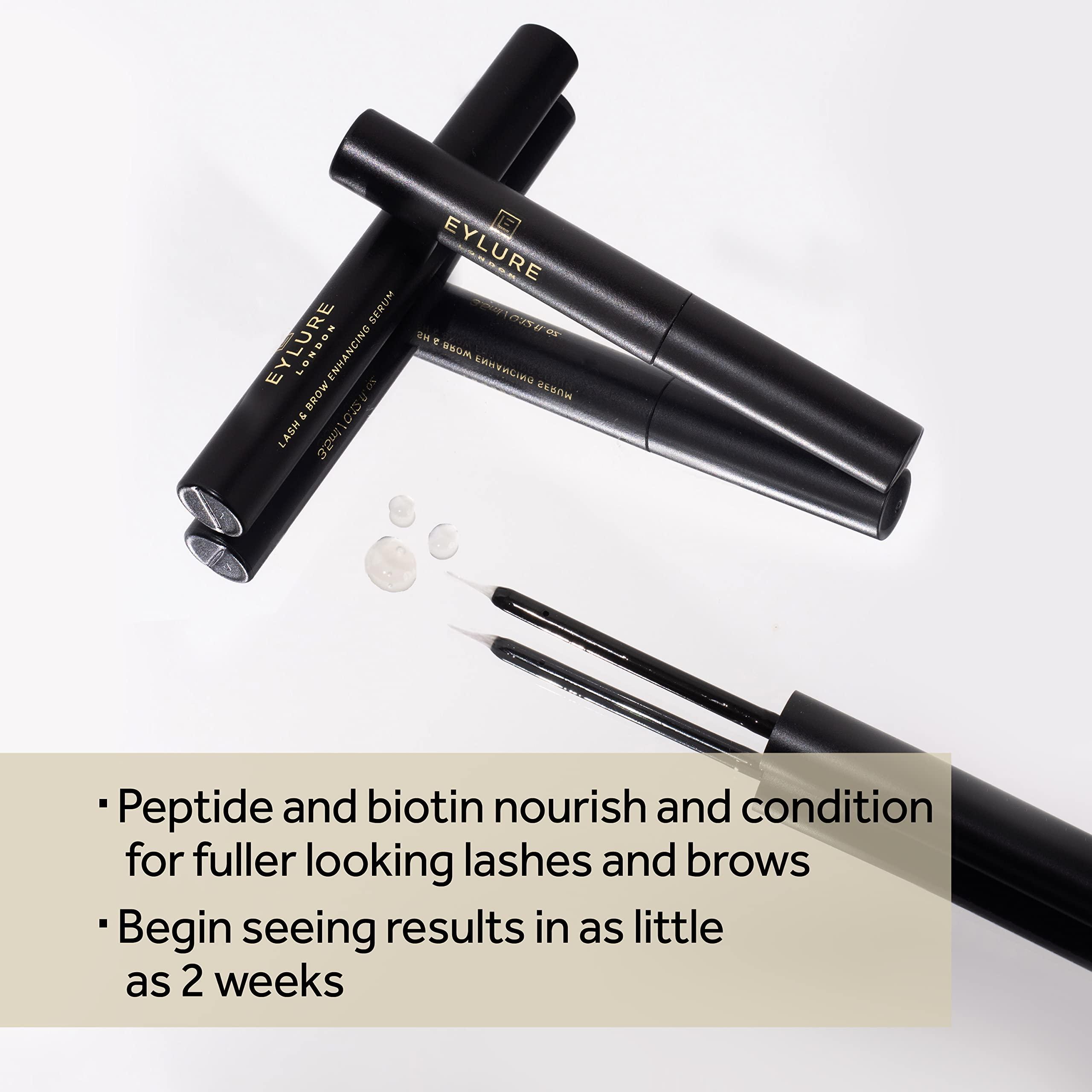 Eylure Eylure 2in1 Lash & Brow Enhancing Serum, 3.5 ml | See Results in 2 Weeks Clear