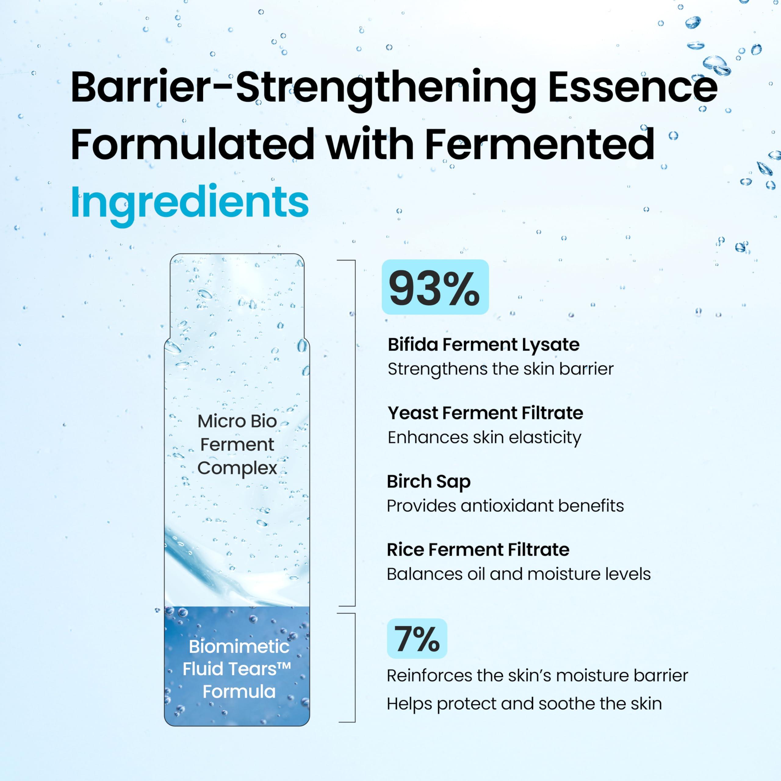 DERMALOGY by NEOGENLAB NEOGEN DERMALOGY Real Ferment Micro Essence 5.07 Fl Oz (150ml) - 93% Naturally Fermented Facial Essence, Instantly Hydrates and Delivers Healthy Supple Skin - Korean Skin Care